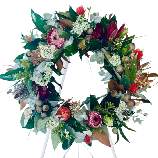 Sydney's freshest flowers delivered daily to your door! Tranquility Funeral Wreath