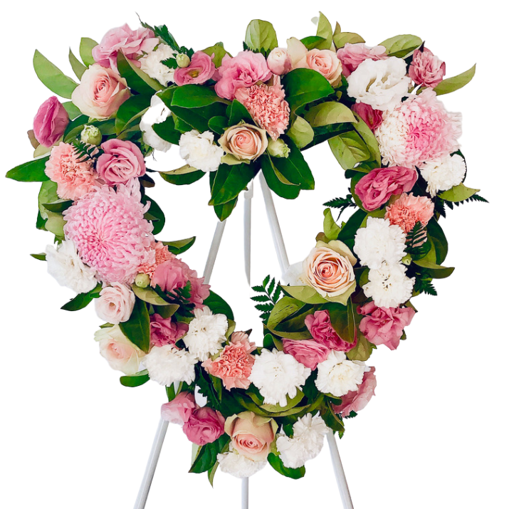 Heart Wreaths & Crosses