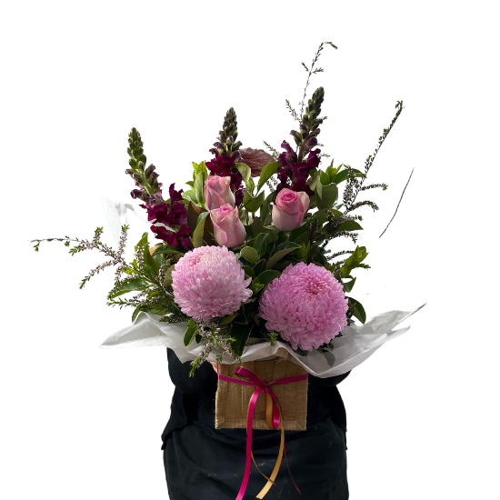 Sydney's freshest flowers delivered daily to your door! Hessian Bag Flowers